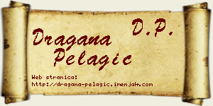 Dragana Pelagić vizit kartica